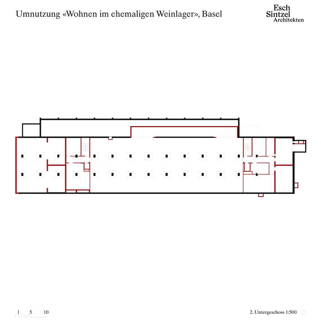 仓库新生：巴塞尔葡萄酒窖改造公寓 / Esch Sintzel Architekten-37