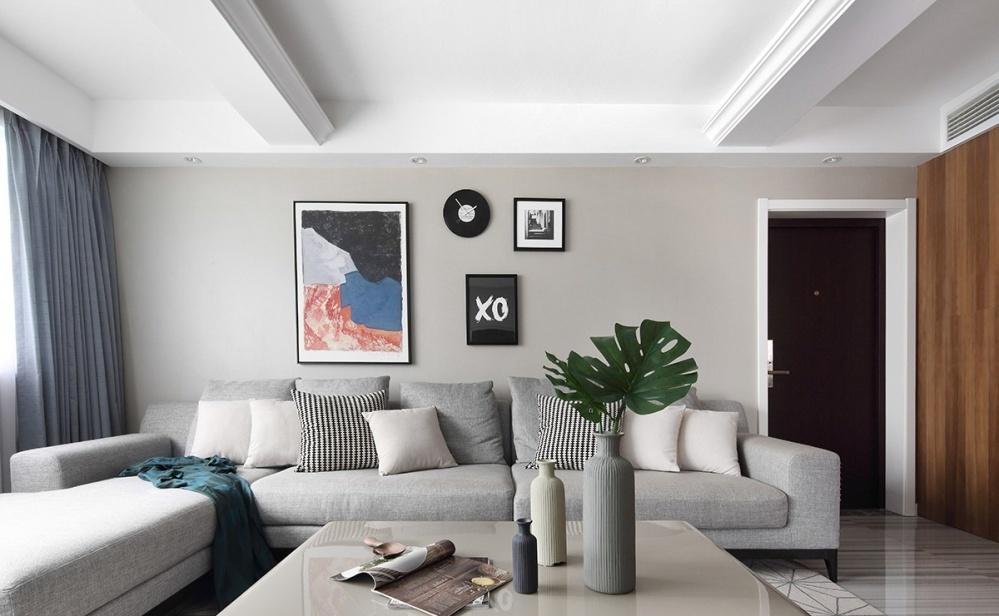 北欧风清新简约家，木色与绿的和谐搭配-4