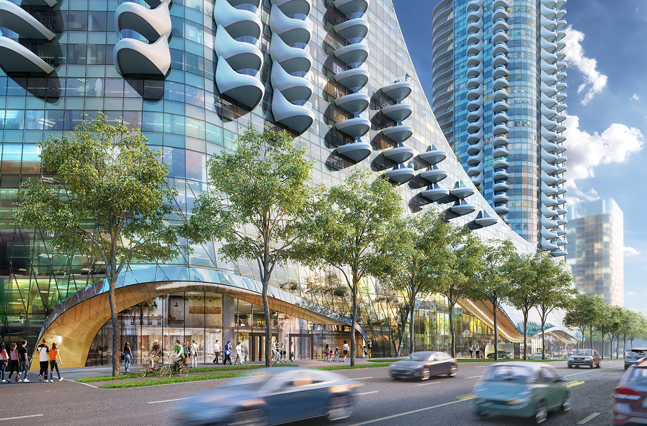 温哥华 Oakridge 购物中心重建 | 城市绿洲与社区活力的新典范-13