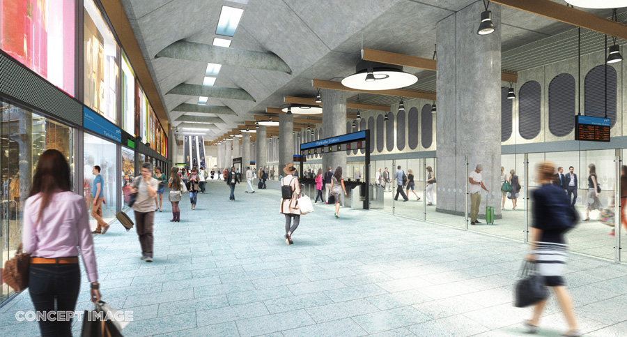 墨尔本地铁隧道车站设计丨澳大利亚墨尔本-10