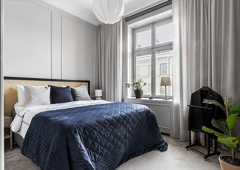 斯德哥尔摩 65 平米素雅灰调公寓设计-13