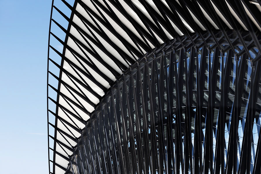 圣埃克苏佩里站丨法国里昂丨Santiago Calatrava-7