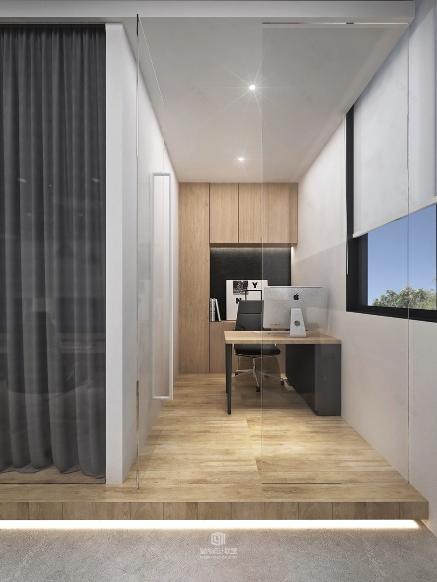 【原创】杜贝设计作品--CHENDINGDING STUDIO 办公空间/ 一场“性冷淡"游戏-10