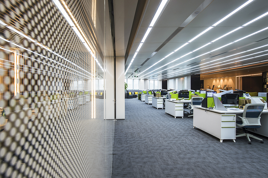 香榭蒂新作丨自然平衡，知识共享时代的智慧办公空间 — 济南绿地国金中心-15