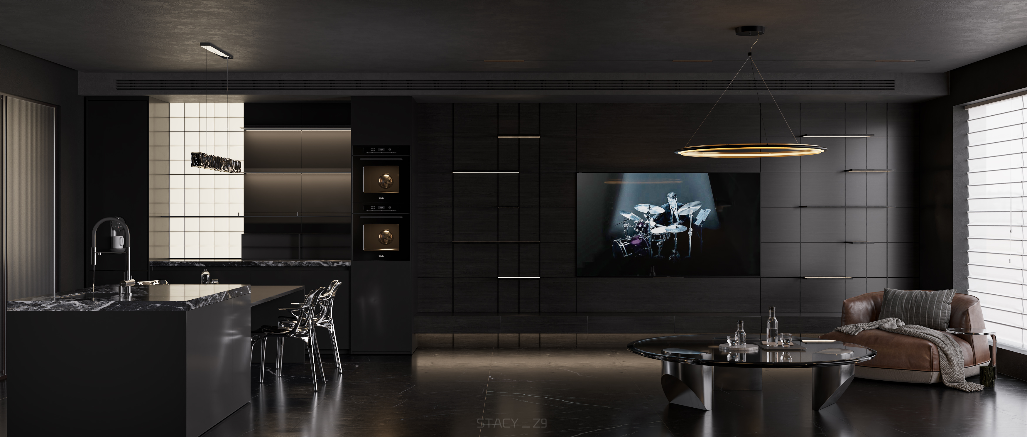 暗黑风客餐厅-5