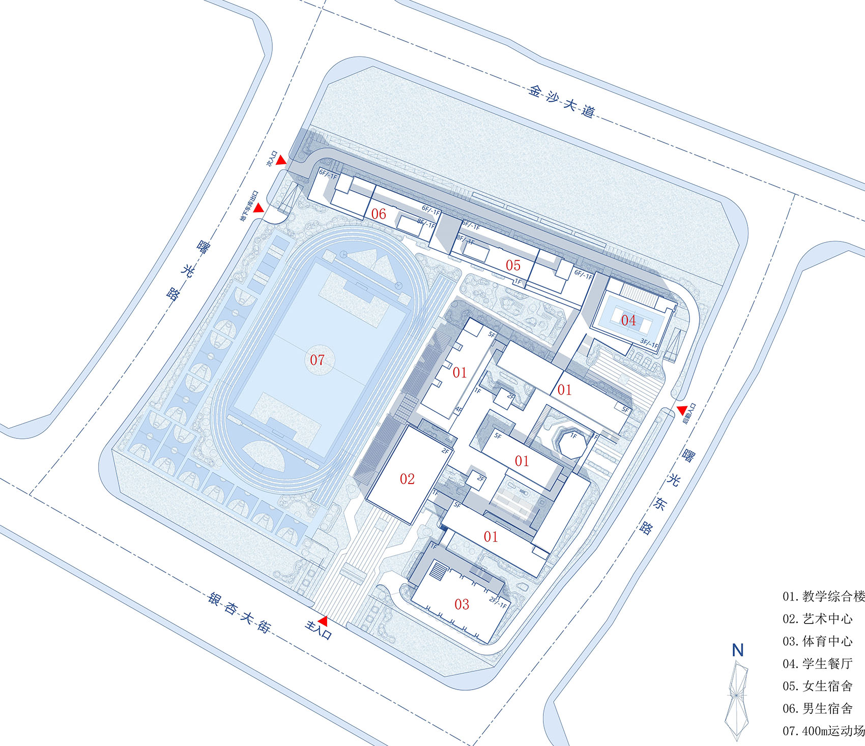 河南安阳振中学校丨中国安阳丨象外营造工作室-67
