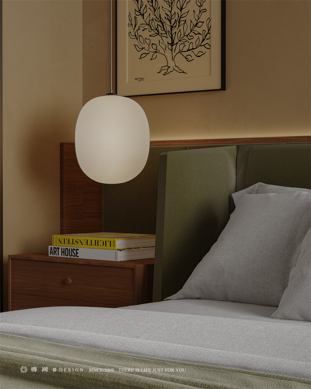 得间设计丨107㎡中古风二人世界，于平凡生活中拿捏住电影里的高级感-94