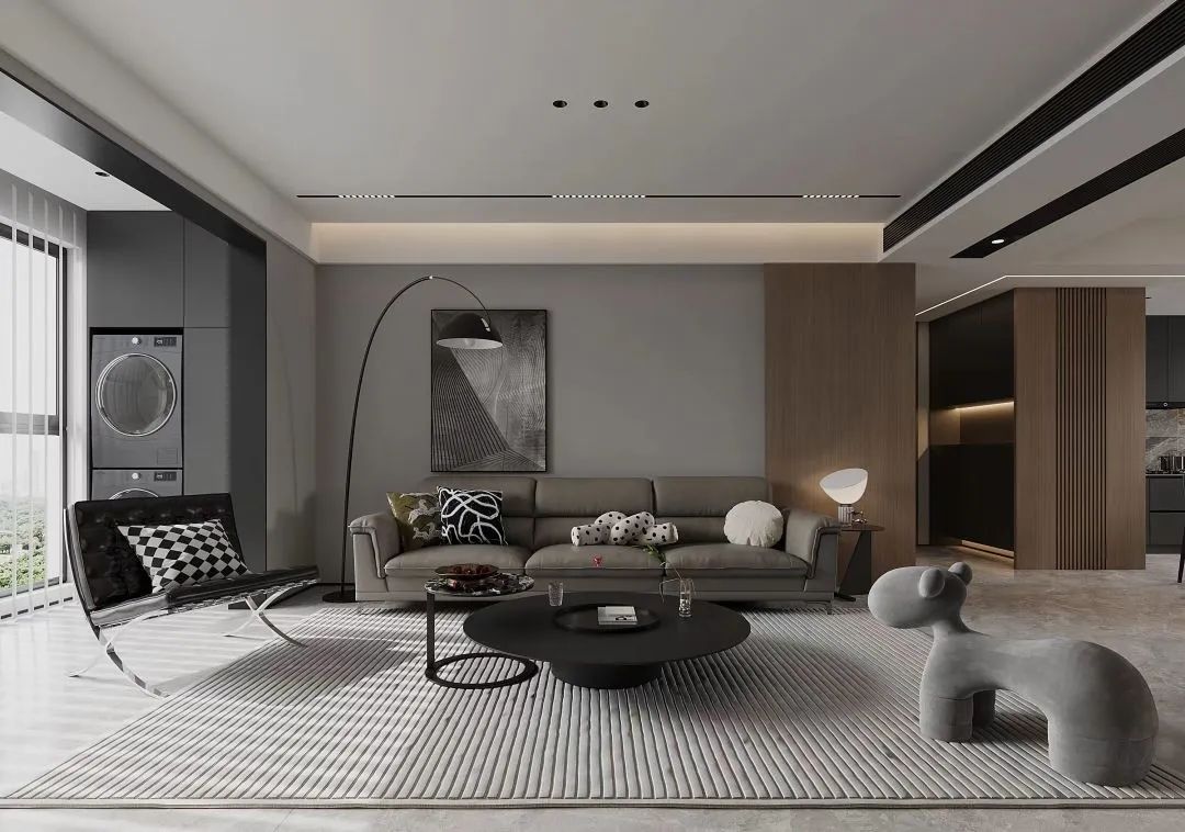 Original Design | 正荣紫阙台142平-轻于形，奢于质，黑白灰的意式轻奢，精致感十足！-21