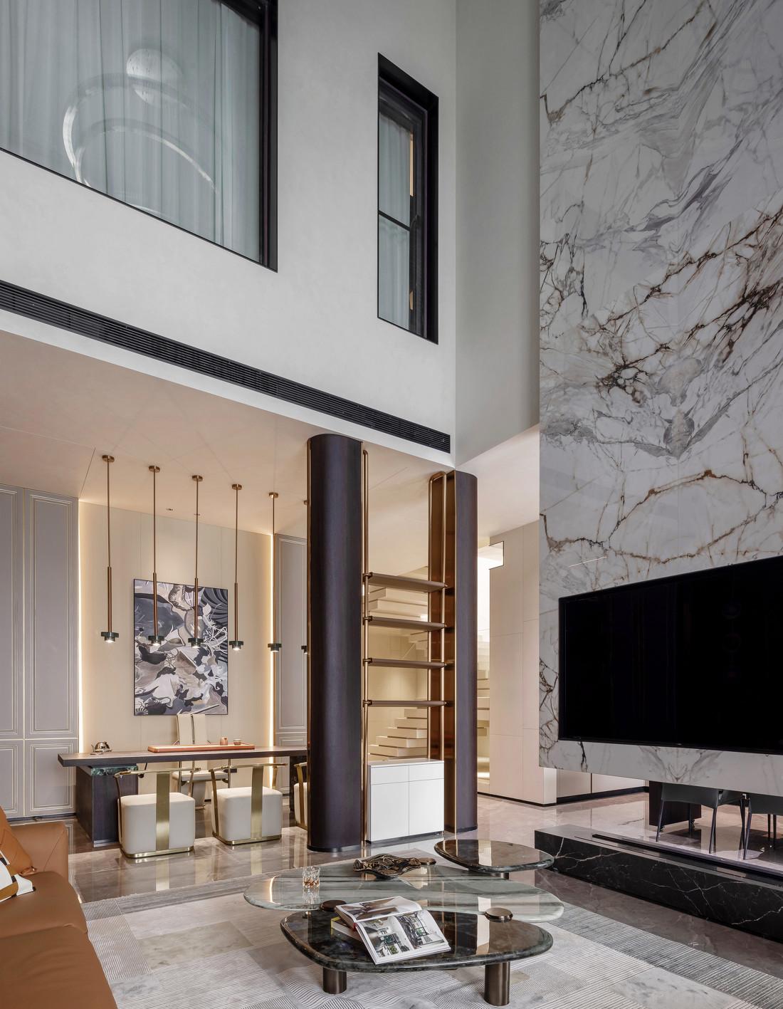 688㎡轻奢别墅，舒适高级的松弛感！-8