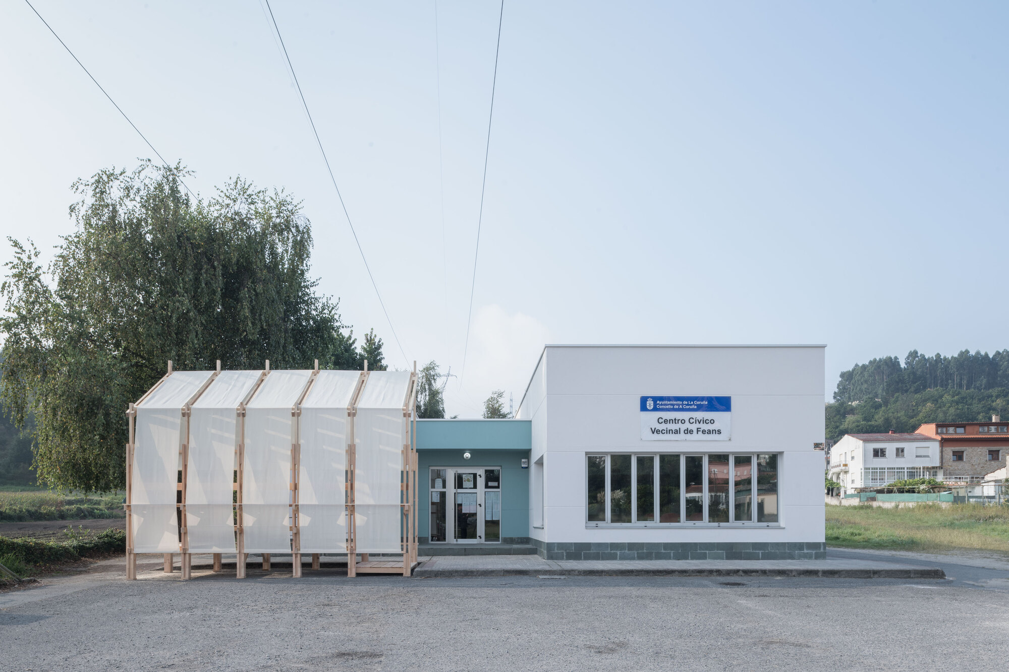 凉棚安装丨西班牙丨CESUGA 建筑学院,Erazo Pugliese-31