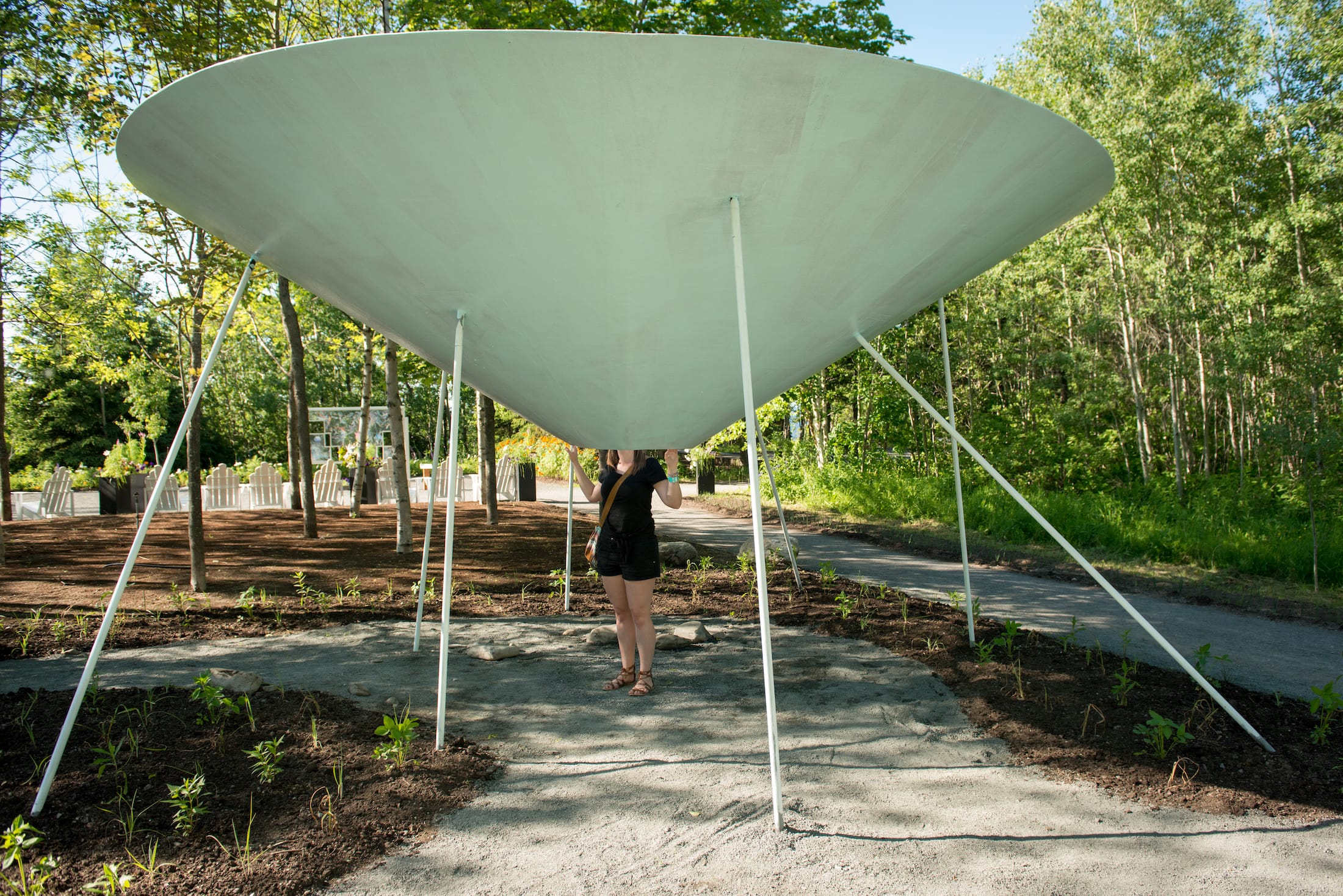 2019 加拿大国际花园节 | 彩色“岩石”结构装置引人入胜-89