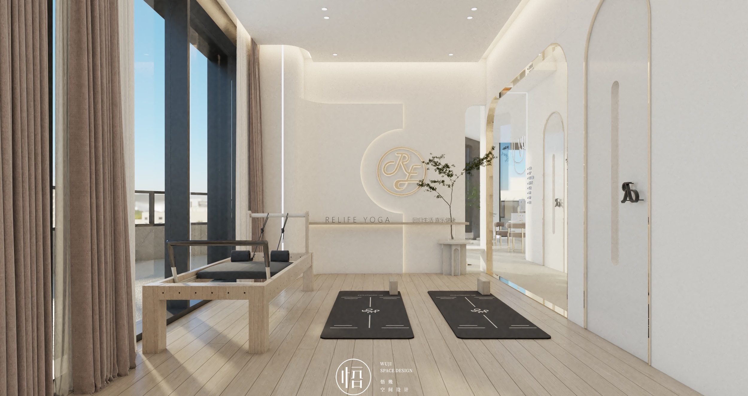 深圳瑞瑜伽室丨中国深圳丨悟几空间设计-27