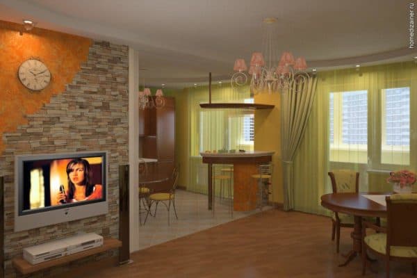 单室公寓带壁龛室内设计-46