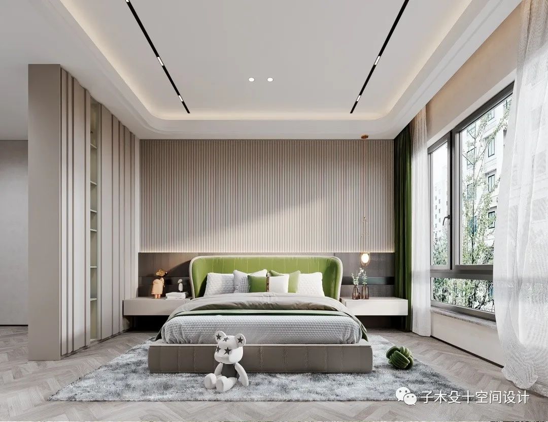 抚顺万科法式浪漫空间丨中国抚顺丨子木殳十空间设计-45