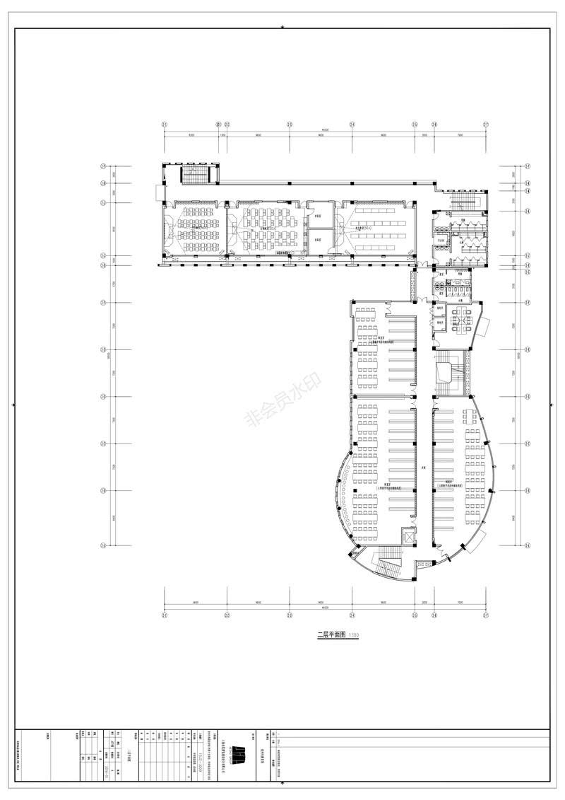 钦州市高新区实验学校设计 | 现代风格校园规划-55
