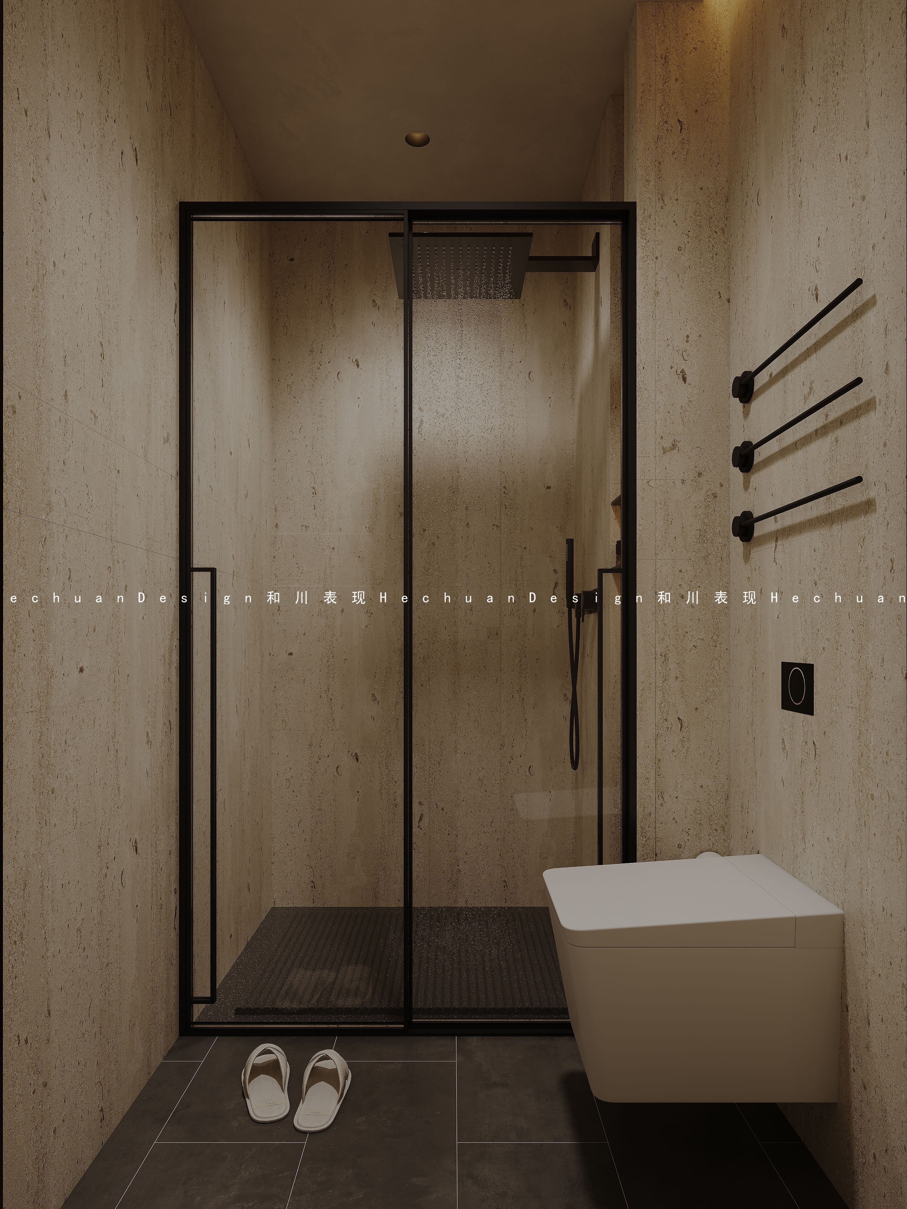 和川高端表现 | 侘寂风客房-3