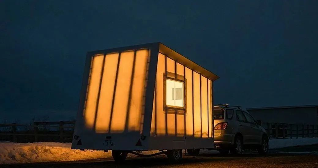 半透明 PTFE 膜房车丨日本丨隈太一,隈研吾建筑都市设计事务所-4