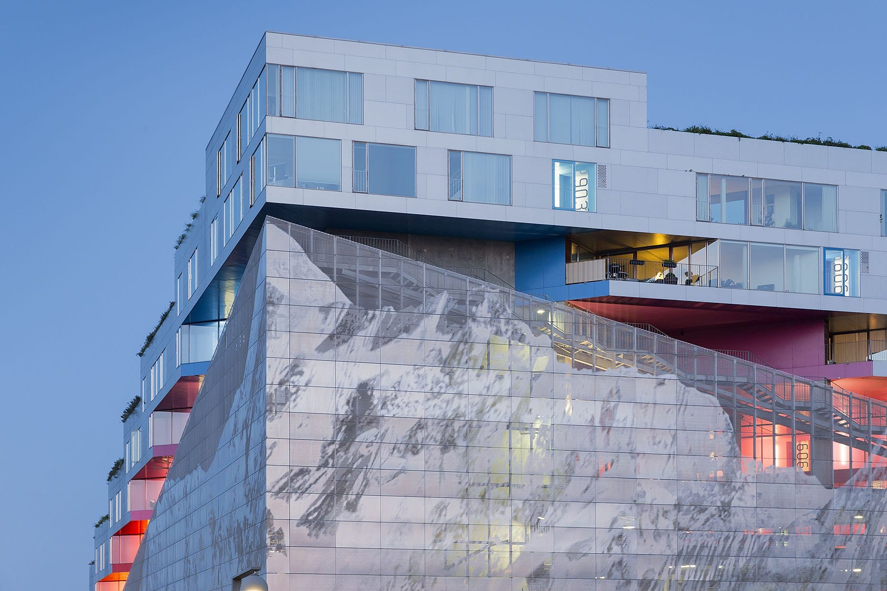 丹麦哥本哈根山地住宅丨BIG – 比亚克·英格斯集团-37