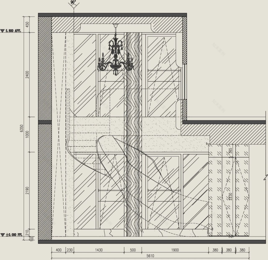 锦绣滨江双层豪宅丨中国重庆丨纳物凡璞空间设计-70