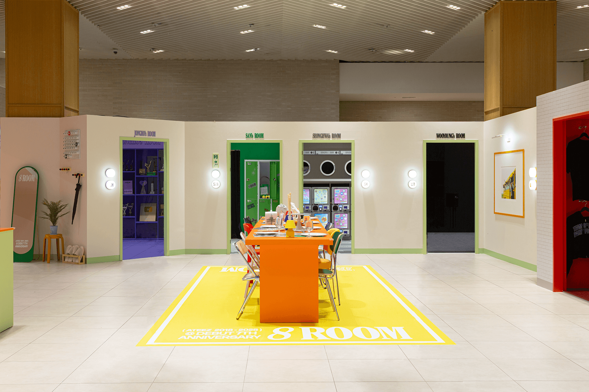 ATEEZ 8 号房·快闪店丨韩国首尔丨WANDERLUST-8