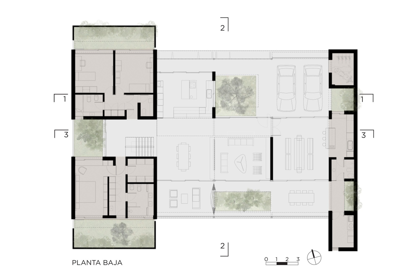 七庭院住宅丨阿根廷-73