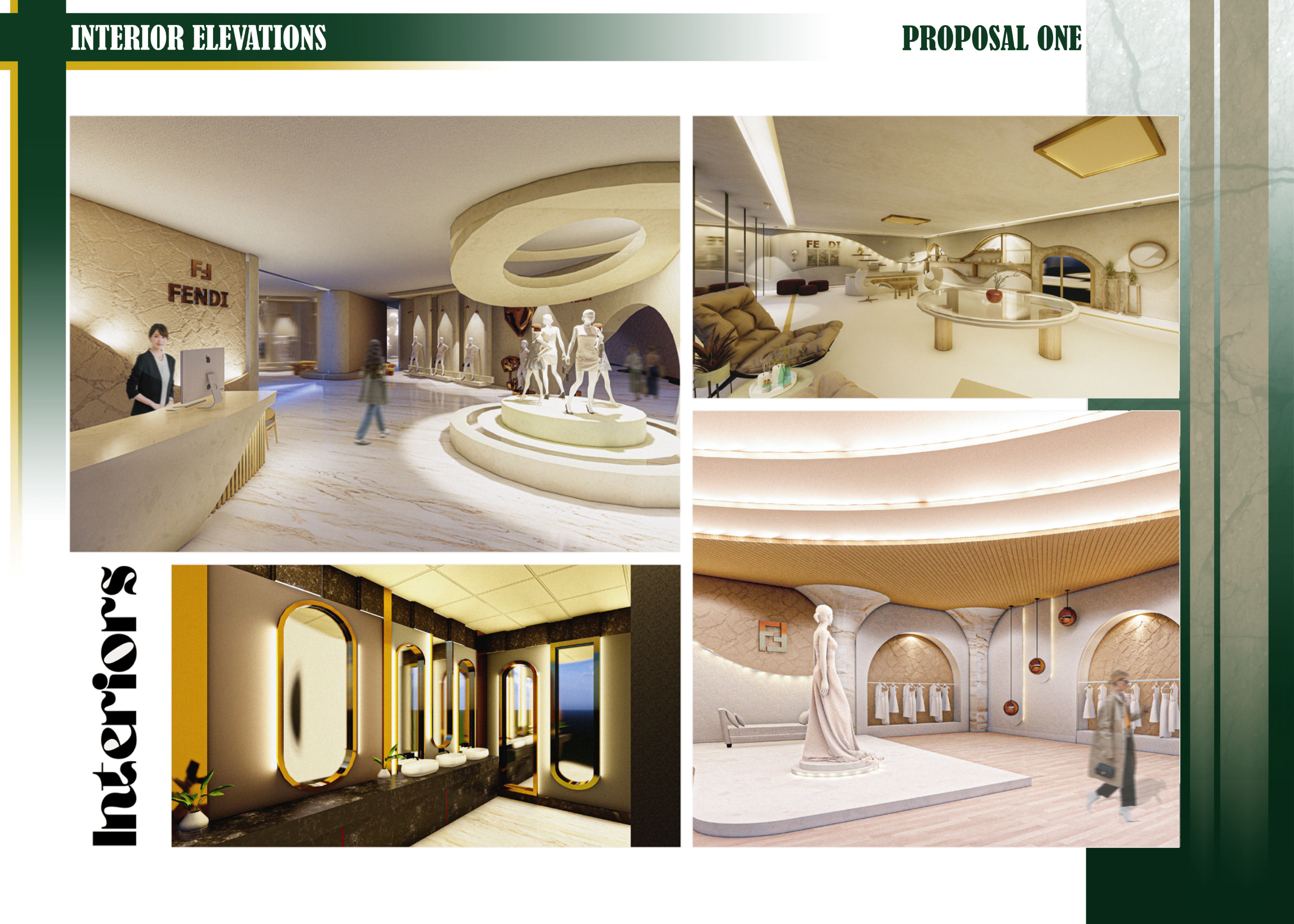 Fendi旗舰店铺设计及技术图纸项目-97