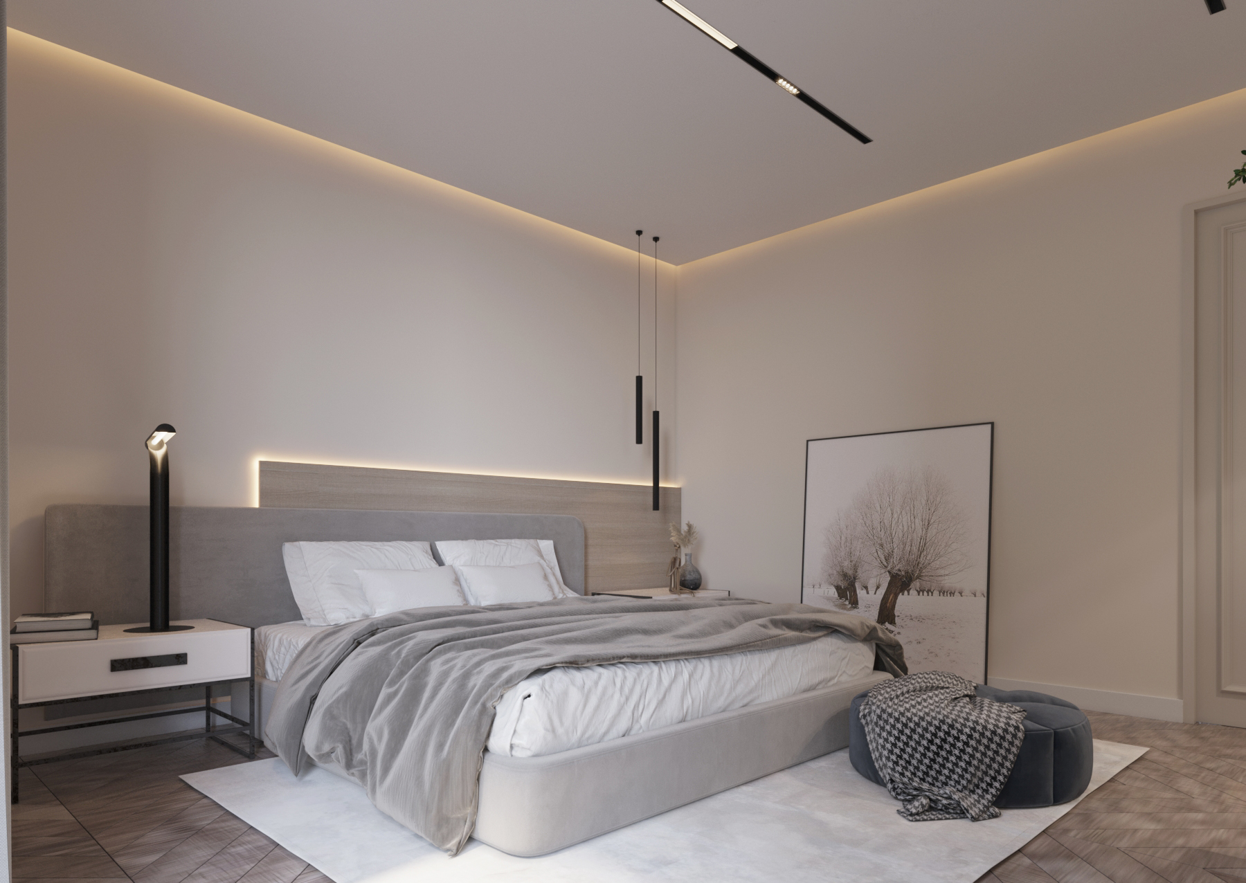 简单的客房与浴室丨PATIO ARCHITECTS-6