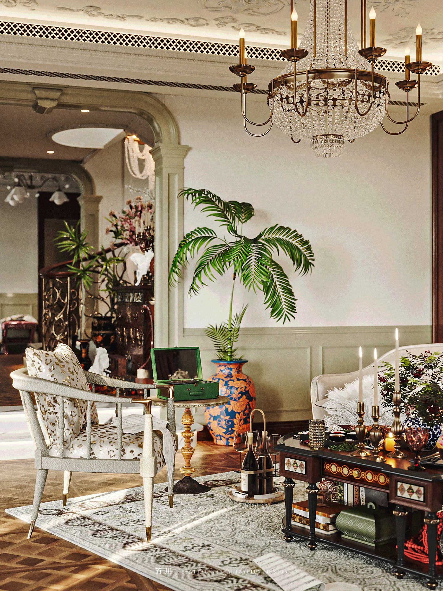 美式复古（壹）丨魔方空间设计-31
