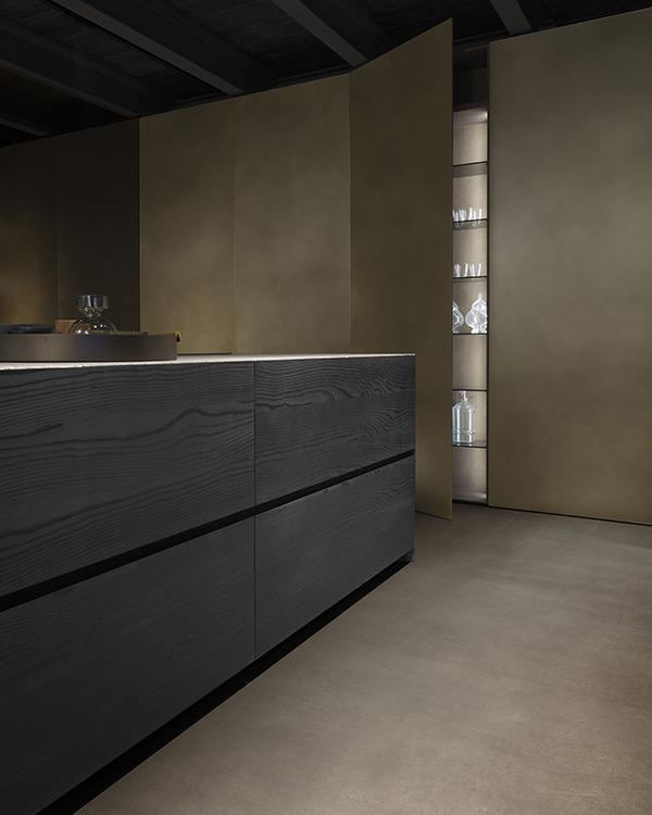 FLY-  kitchen with island, minimal design | Modulnova Cucine-6