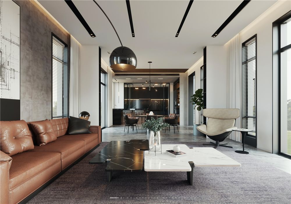 大滩六号院 | 现代简约生活美学空间-3