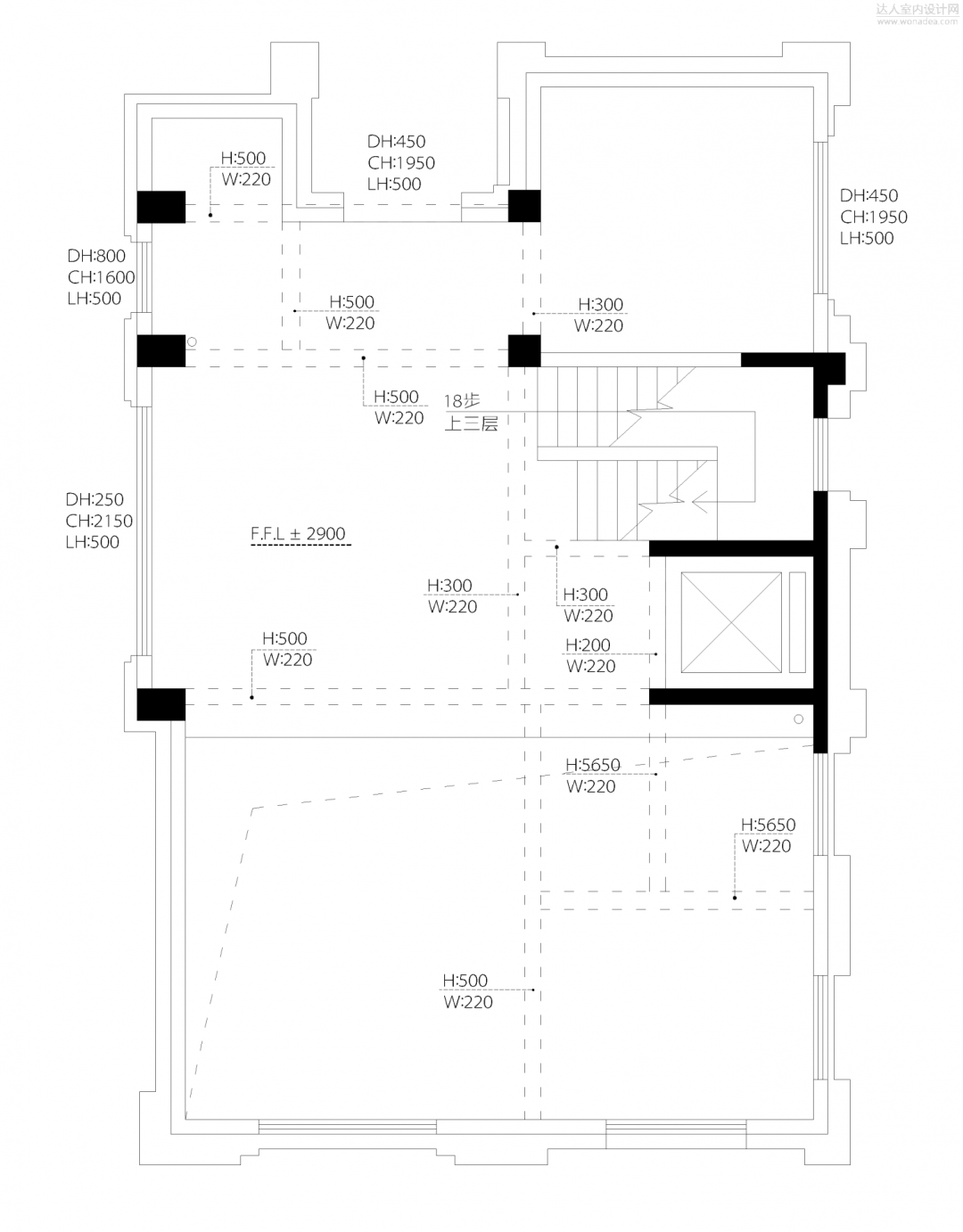 水墨韵律 | 福建连城冠豸山别墅设计-45