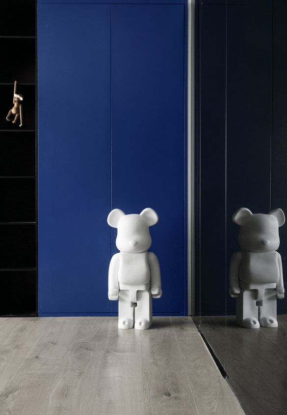 迷你 Loft 的时尚魔力 | 悬挑楼梯、电视隐身、楼梯悬浮-107