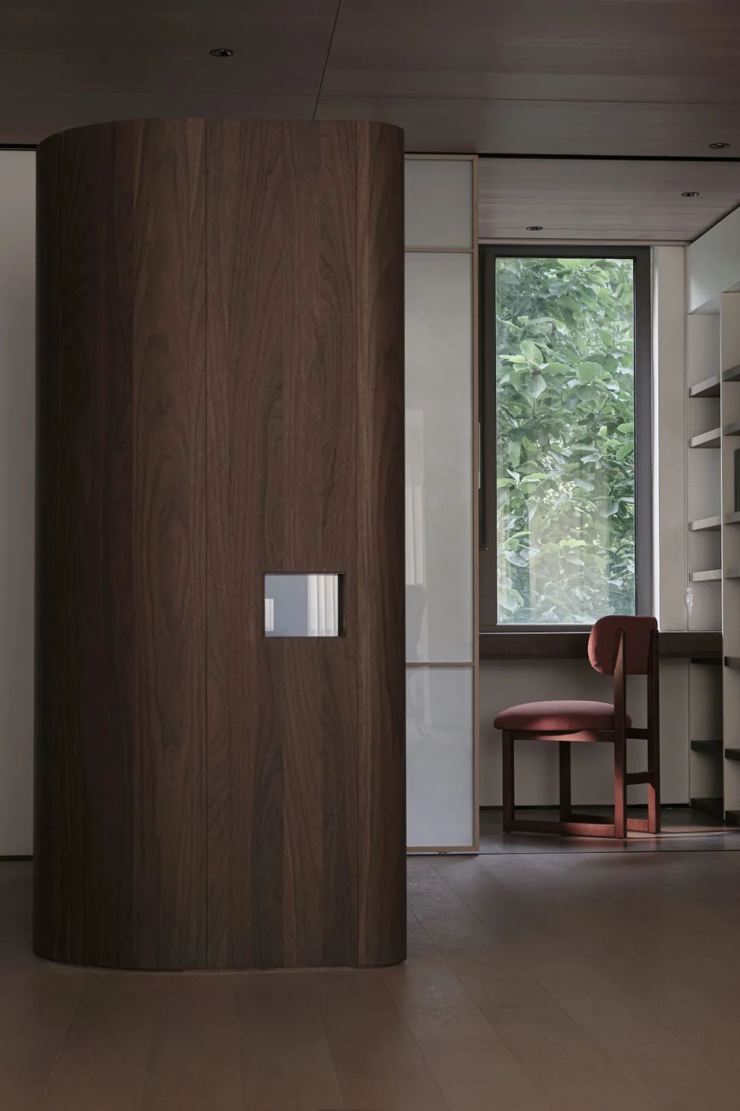 东方气韵的自然美宅丨云行空间建筑设计-31