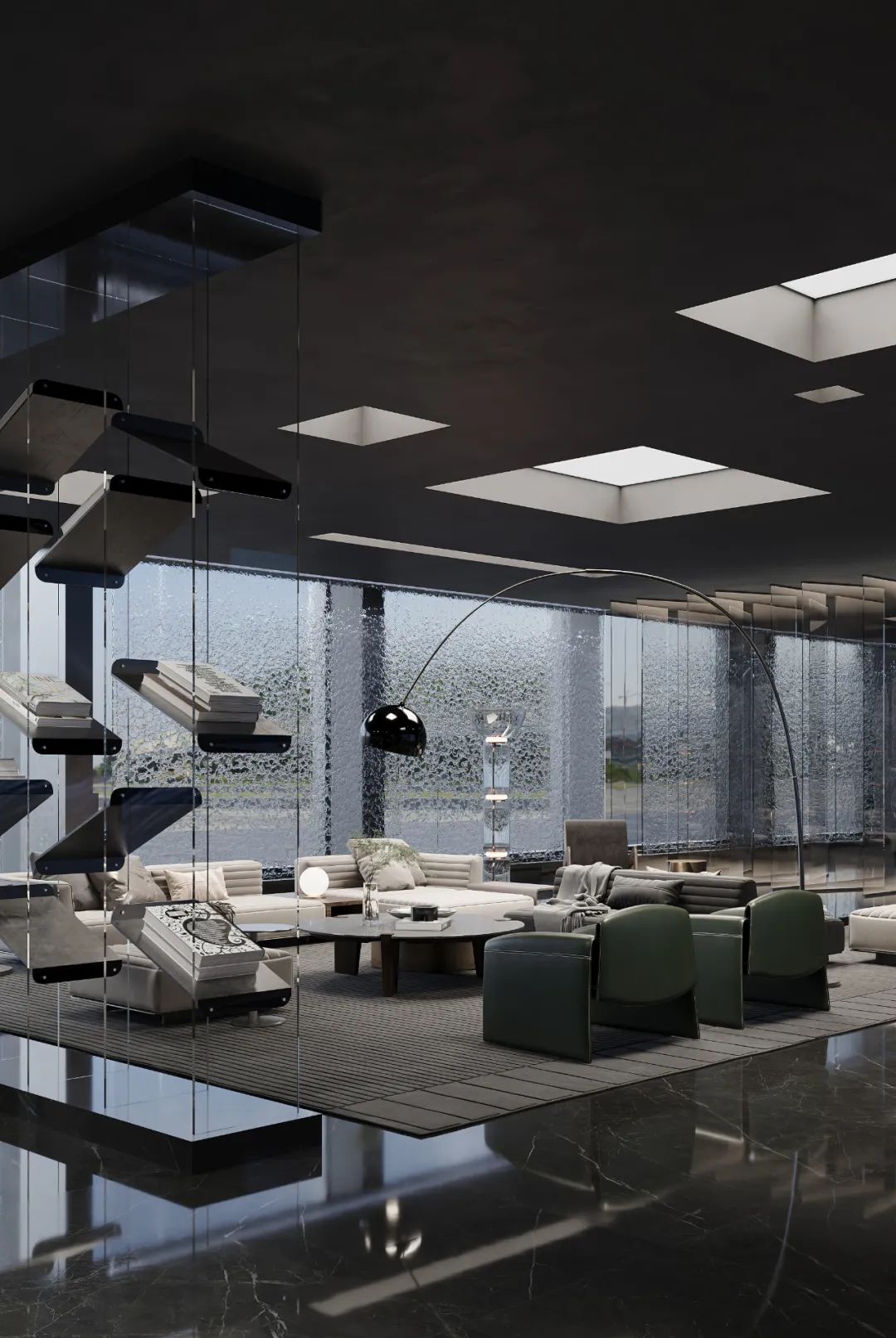 周笙笙展厅设计 | 880m²天津南玻节能科技体验展厅-46