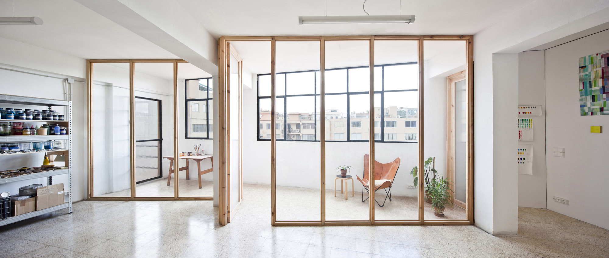 西班牙艺术家佩雷斯·波罗工作室设计丨西班牙巴塞罗那丨Anna & Eugeni Bach-25