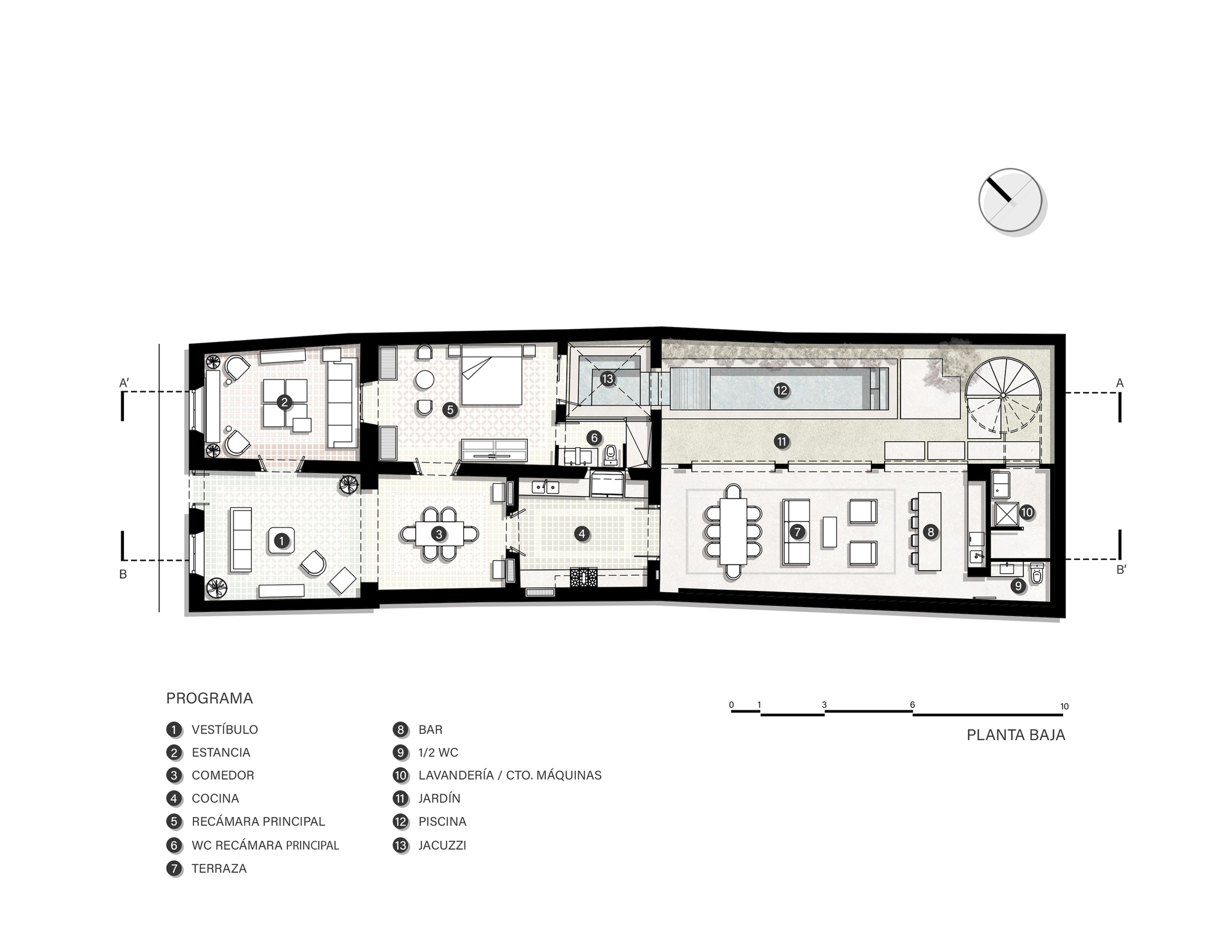 绿色家园丨墨西哥丨Richaud Arquitectura-33