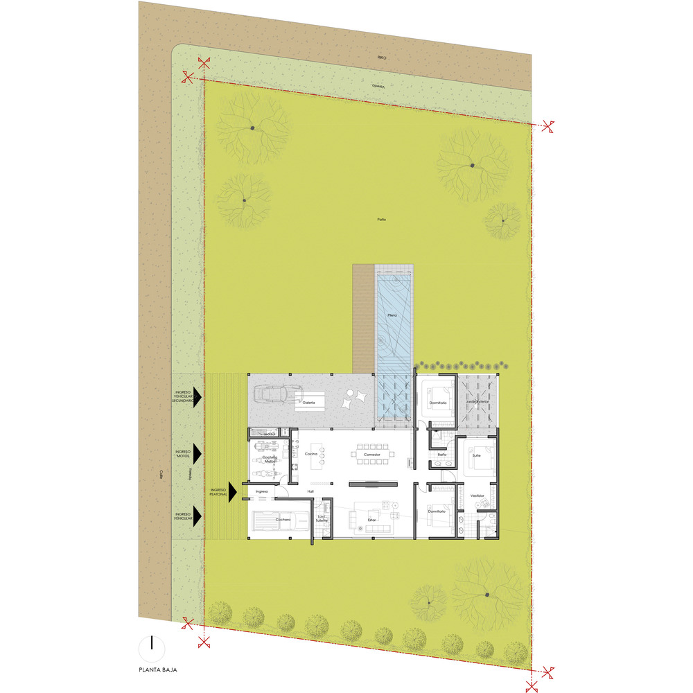 阿根廷 3X6 房屋丨卡伦+克莱门特-27