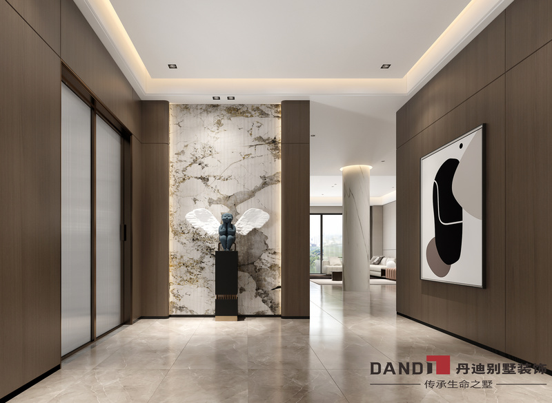 华润天河现代简约别墅丨广州丹迪设计团队-48