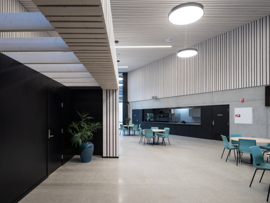 Bjerkreimshallen 多功能厅丨挪威丨Arkitektkontoret Vest AS-13