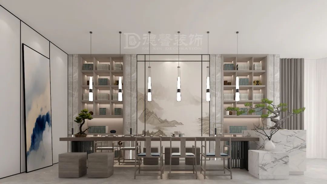 现代法式别墅设计，打造丰富空间层次-44