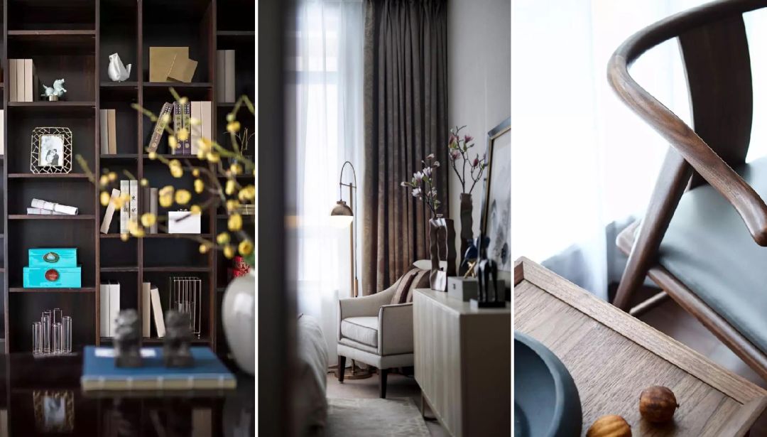 125㎡轻奢新中式 | 质雕时光，尽显雅致灵动-6