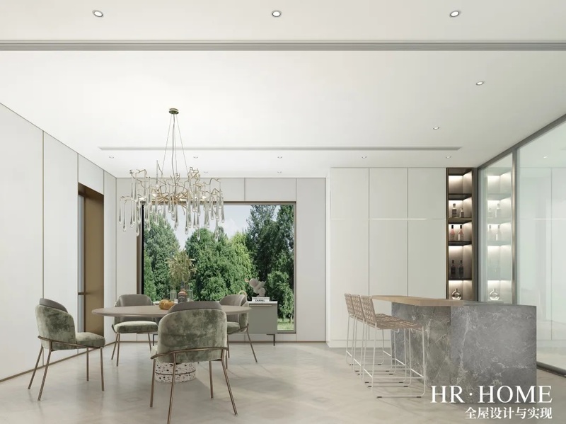 素雅极简别墅设计丨中国常州丨常州和尊设计-9