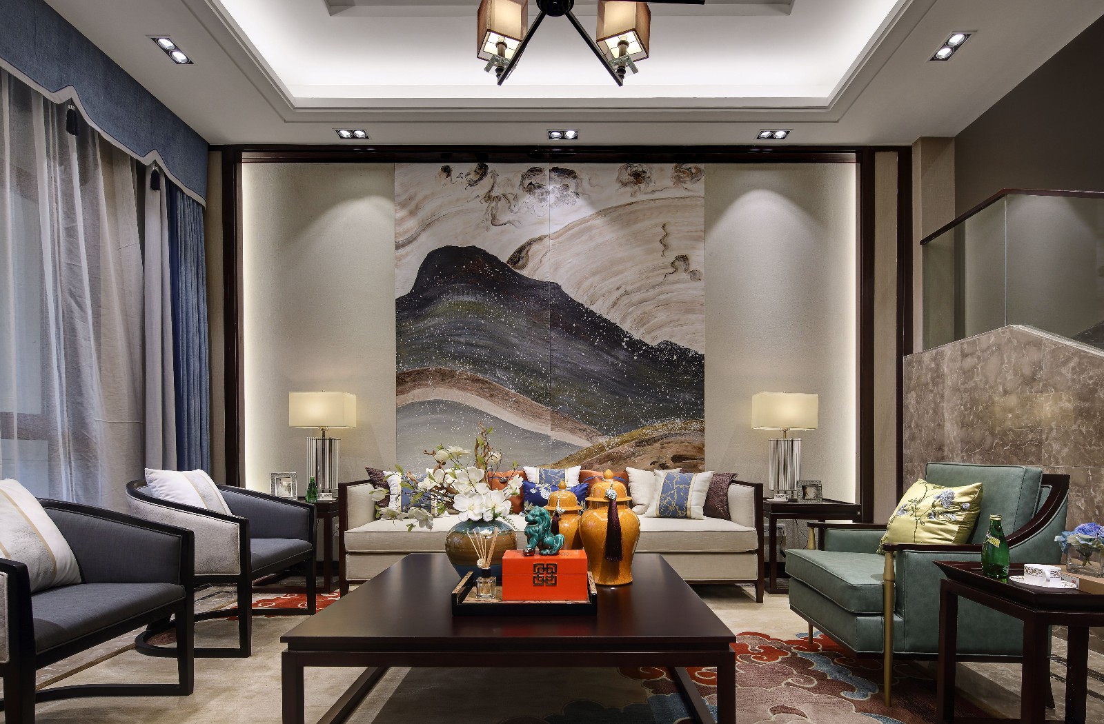 蓝柏湾别墅样板房-4