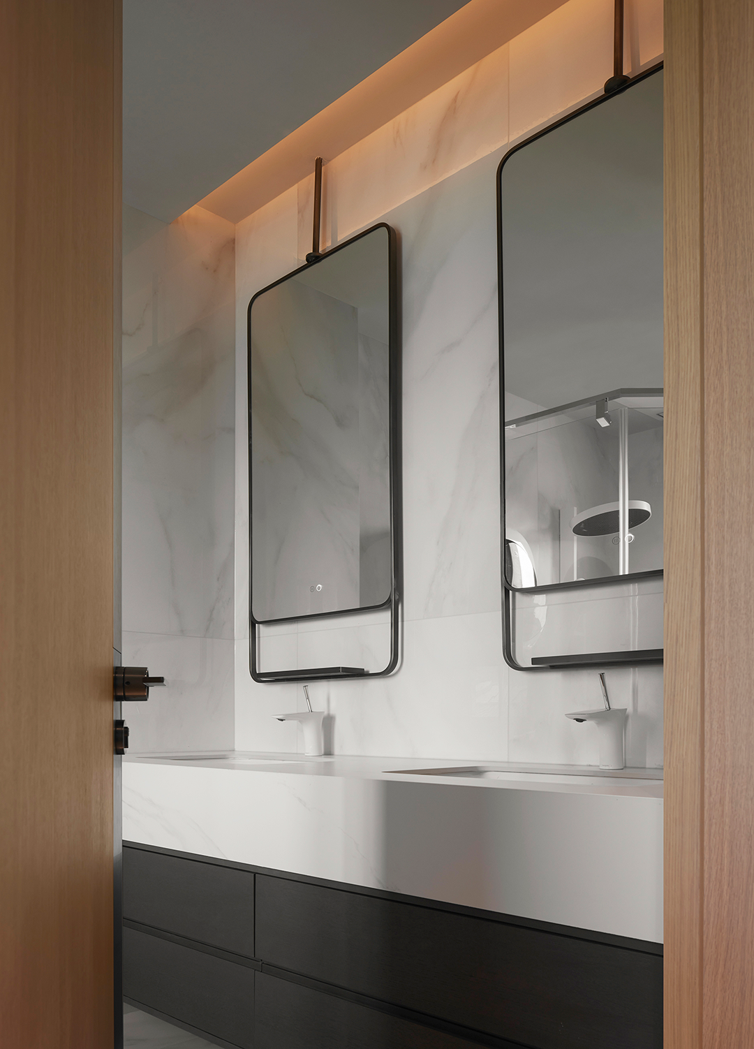 和园山景别墅丨中国济南丨牟恩室内设计-84