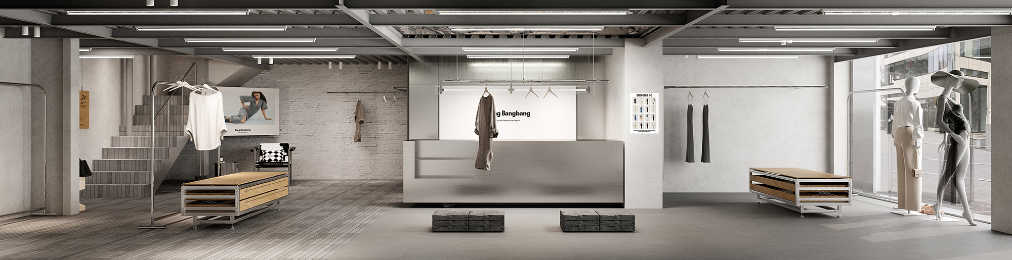 Bang Bangbang 服装店丨中国宁波丨魔戏空间设计-32