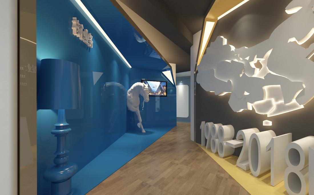 南京某暖通公司办公室设计-4