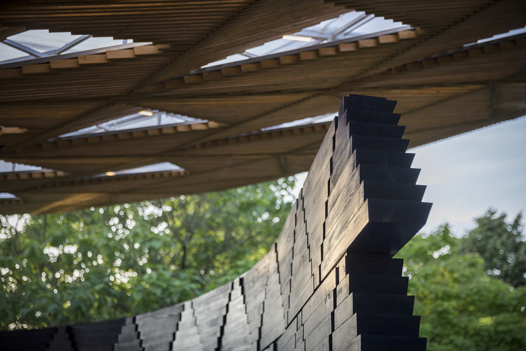 蛇形展厅2017,伦敦 / Kéré Architecture-65