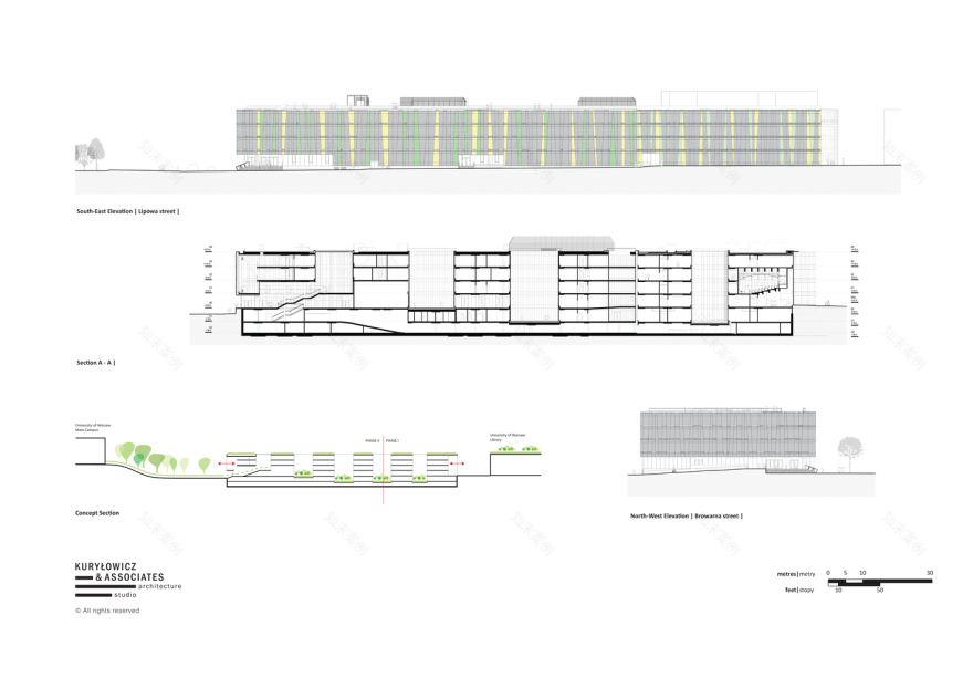 波兰华沙杜布拉 55 号现代语言与应用语言学建筑丨Kuryłowicz & Associates-48