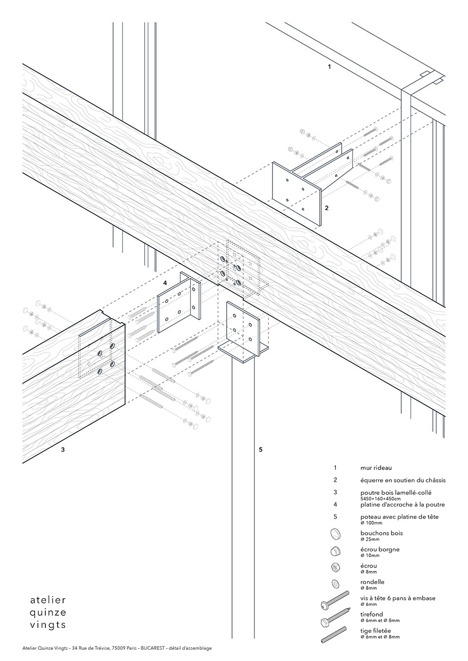 布加勒斯特街办公楼扩建丨法国巴黎丨Atelier Quinze Vingts-42