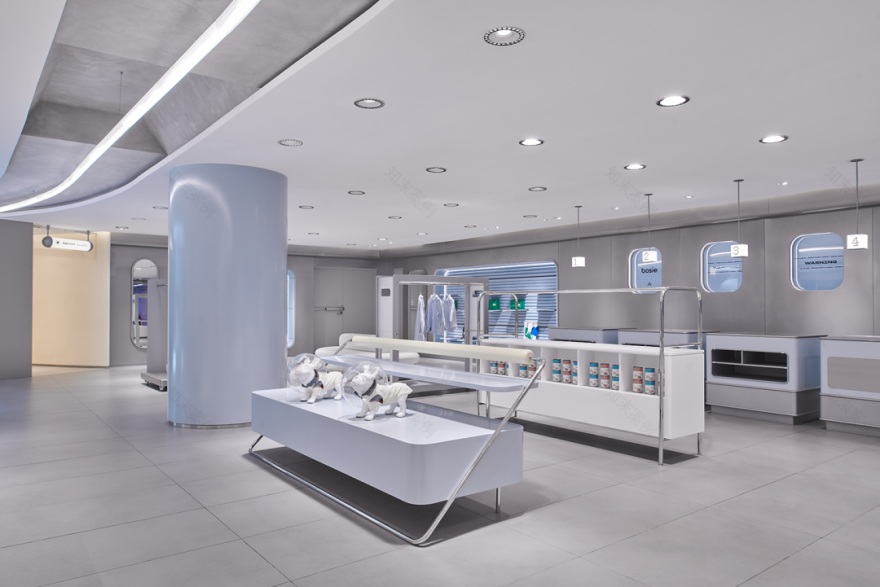 立品设计打造 bosie 上海旗舰店,叙事概念呈现 2000㎡超级体验空间-70